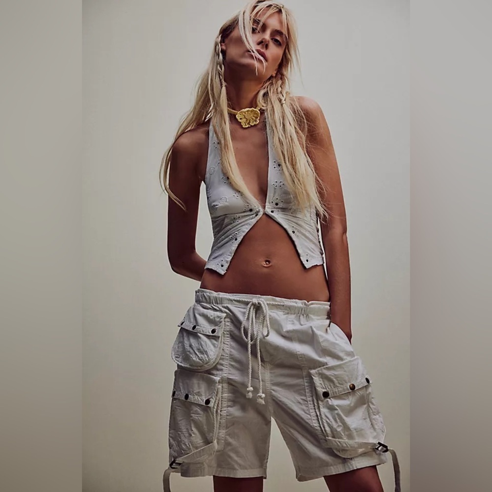 ❤️Free People Moon Bay Parachute Shorts - Picture 3 of 7